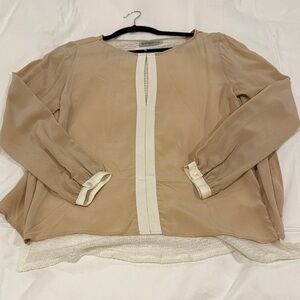 Elegant Beige Blouse
